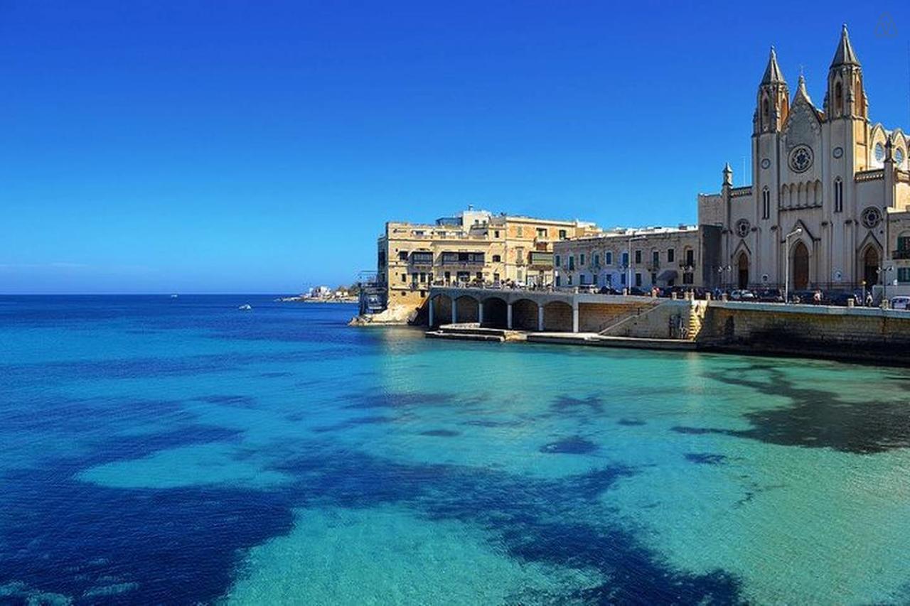 Marvelous 2 Bedroom Apartment By The Sea Qawra Bagian luar foto
